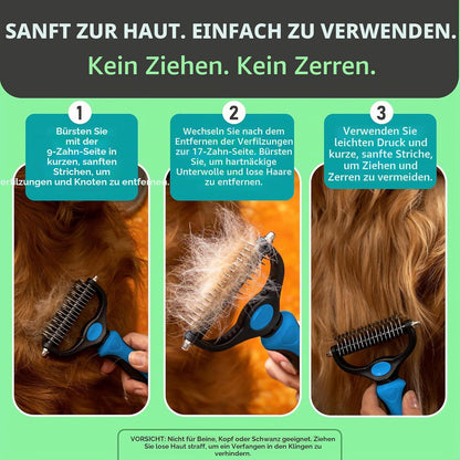 Professioneller Entwirkamm
