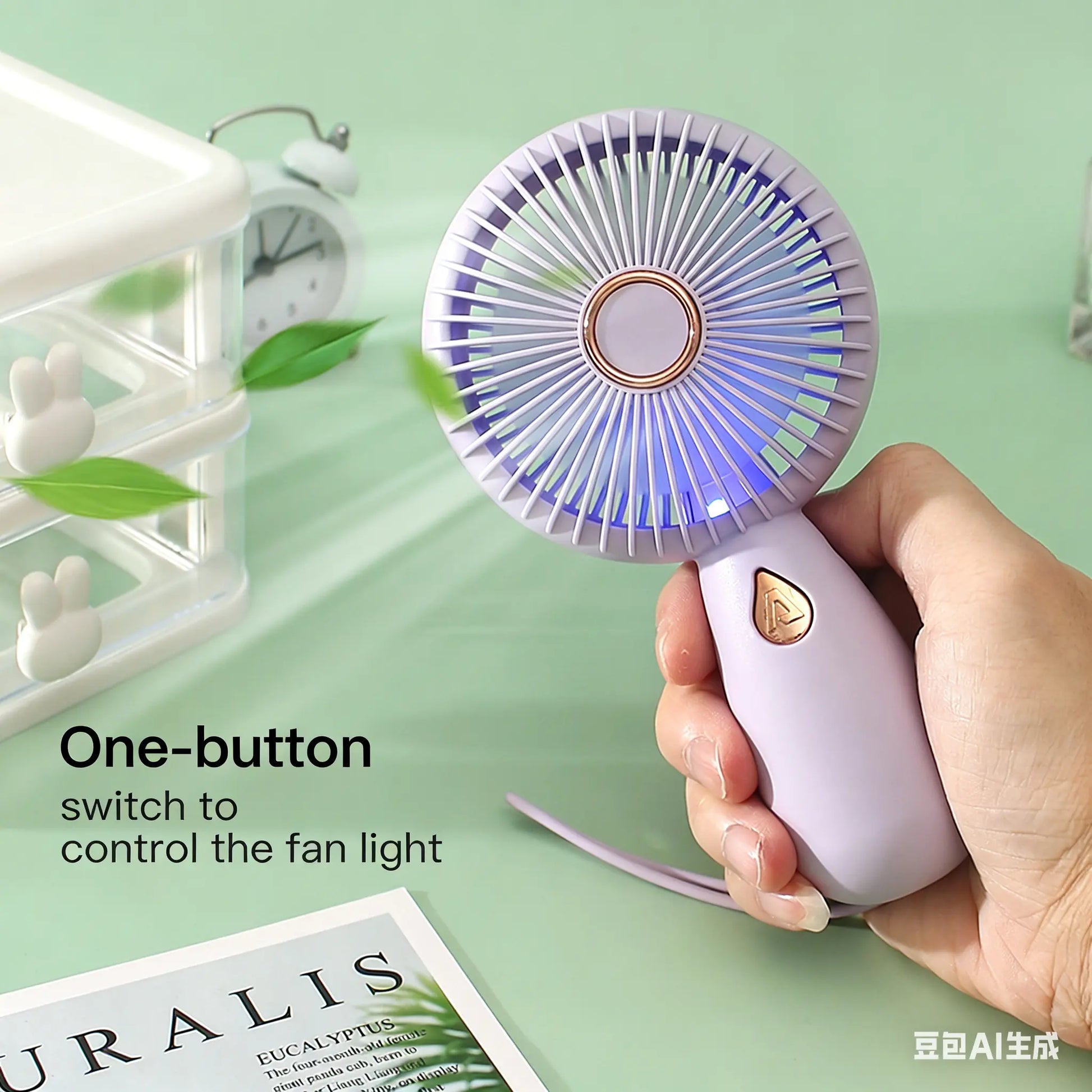 Tragbarer Mini-Ventilator