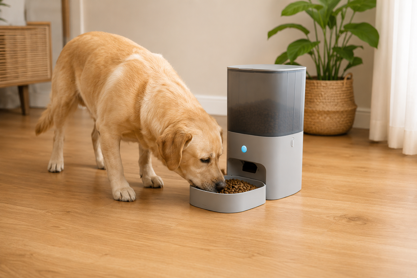 Smarter WLAN-Futterautomat