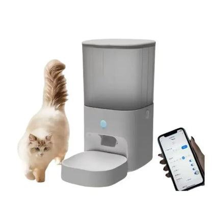 Revolutionize Your Pet's Mealtime with the Smart WiFi Automatic Pet Feeder - Perfect for Cats and Dogs!