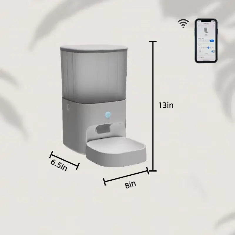 Revolutionize Your Pet's Mealtime with the Smart WiFi Automatic Pet Feeder - Perfect for Cats and Dogs!