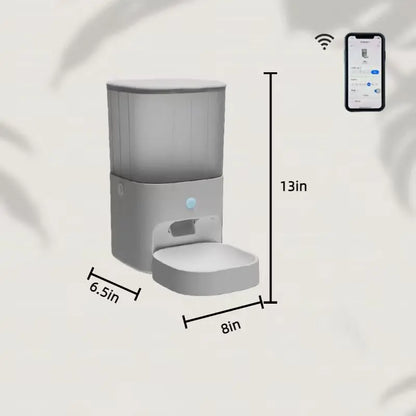 Revolutionize Your Pet's Mealtime with the Smart WiFi Automatic Pet Feeder - Perfect for Cats and Dogs!